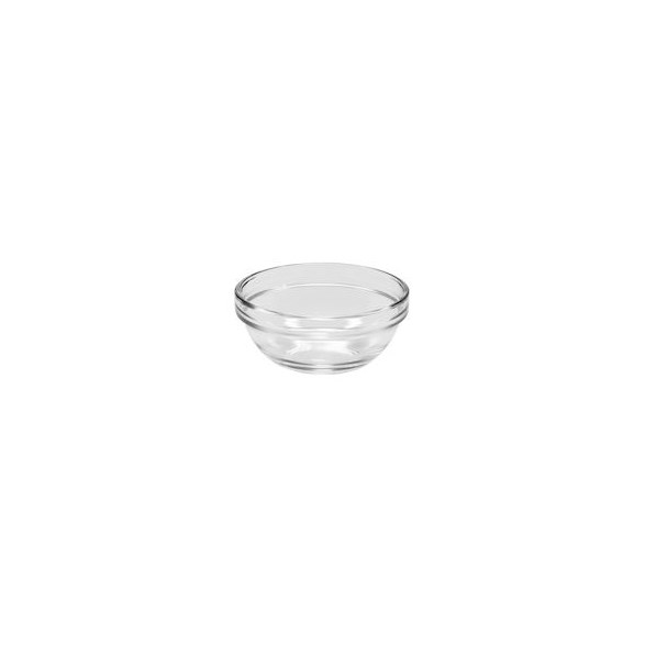 Exxent Skål Ø 10 cm, stapelbar, Härdat glas, 24,5 cl,