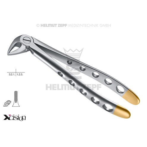 Diamanttång Xcision Nr 33 UK Rot