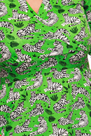 Vera dress Tigrar grön