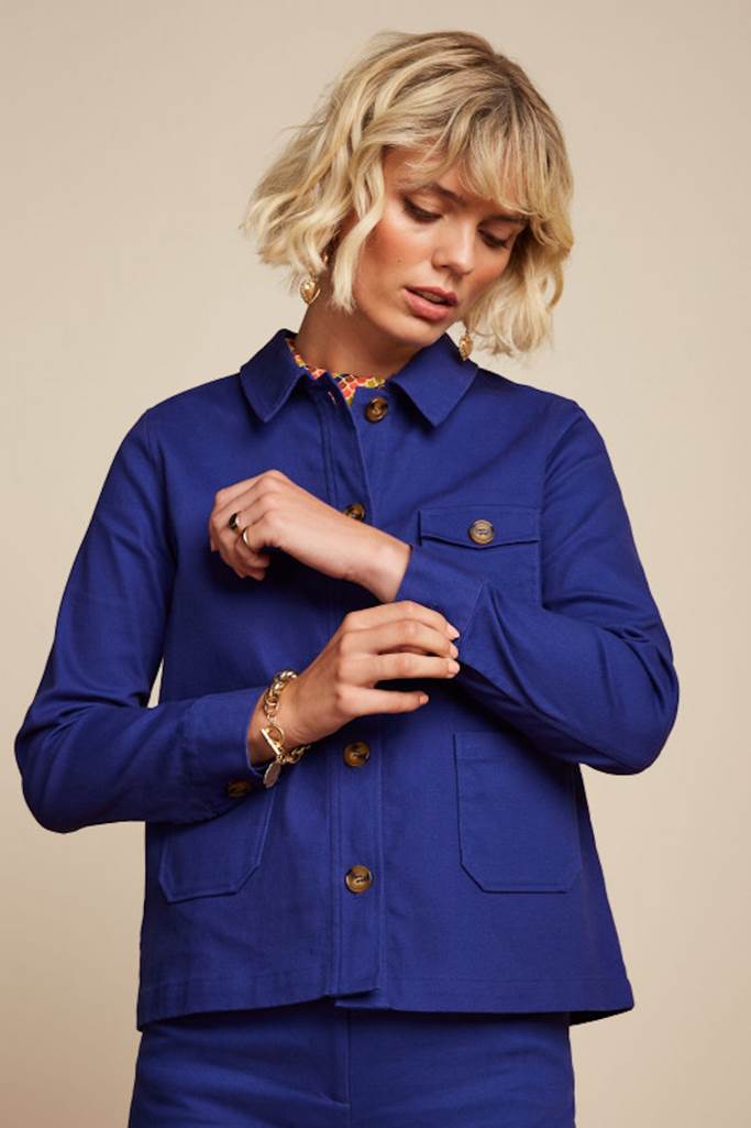 Ellen jacket Sturdy Dazzling blue