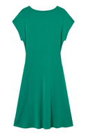 Pretty knotted dress Ultramarine green
