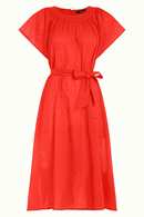 Talia klänning Verano Fire Red
