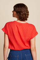 Stella blouse Verano Fire Red