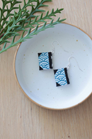 Earrings Japanese arch - book shaped earrings