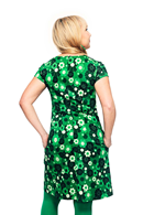 Alice dress Perspektiv Grön - Green floral print dress