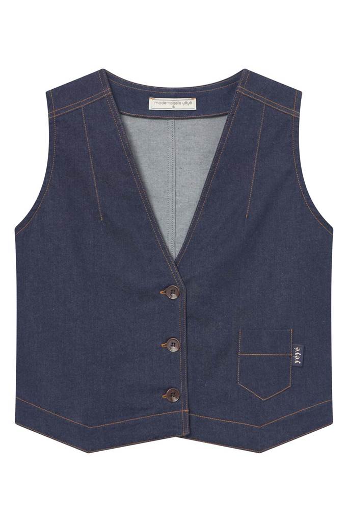 Ruff But Chic väst Blue