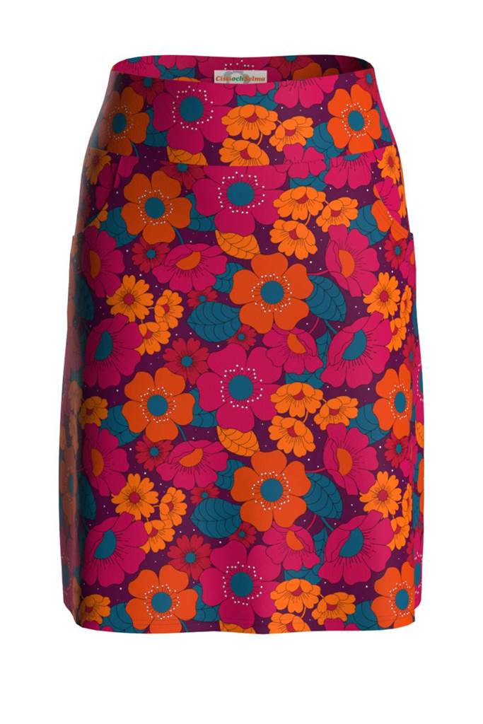Majken skirt Humlesurr Magenta