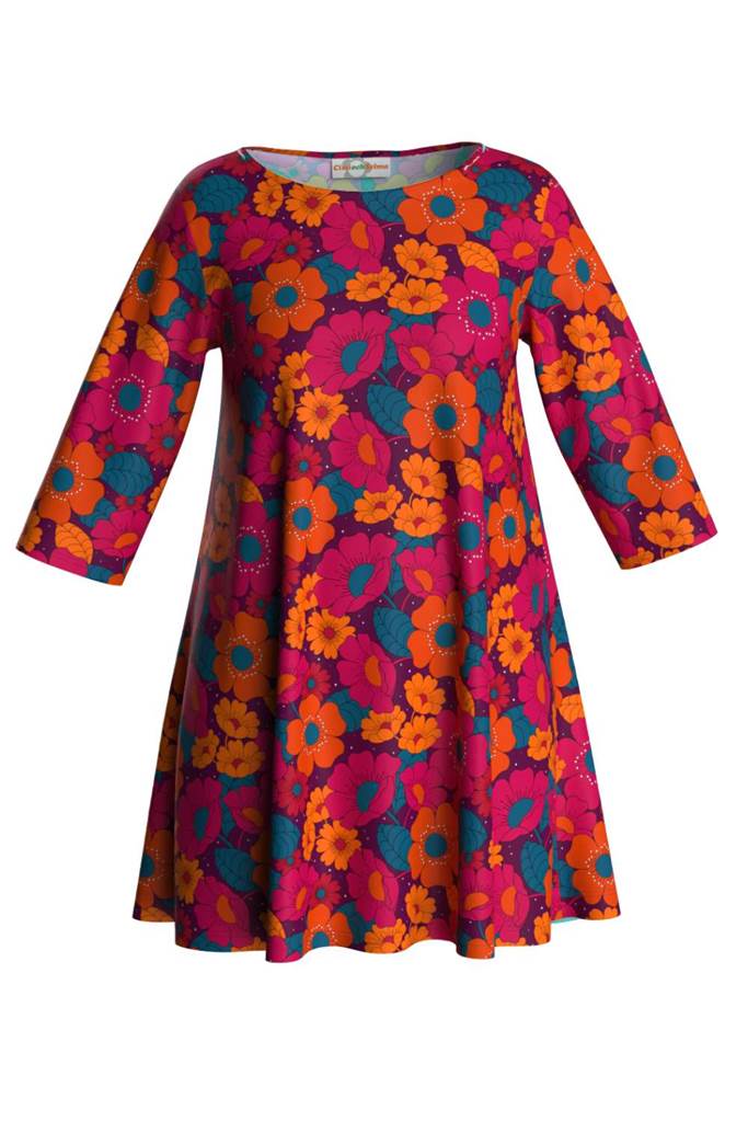 Anita tunic Humlesurr Magenta