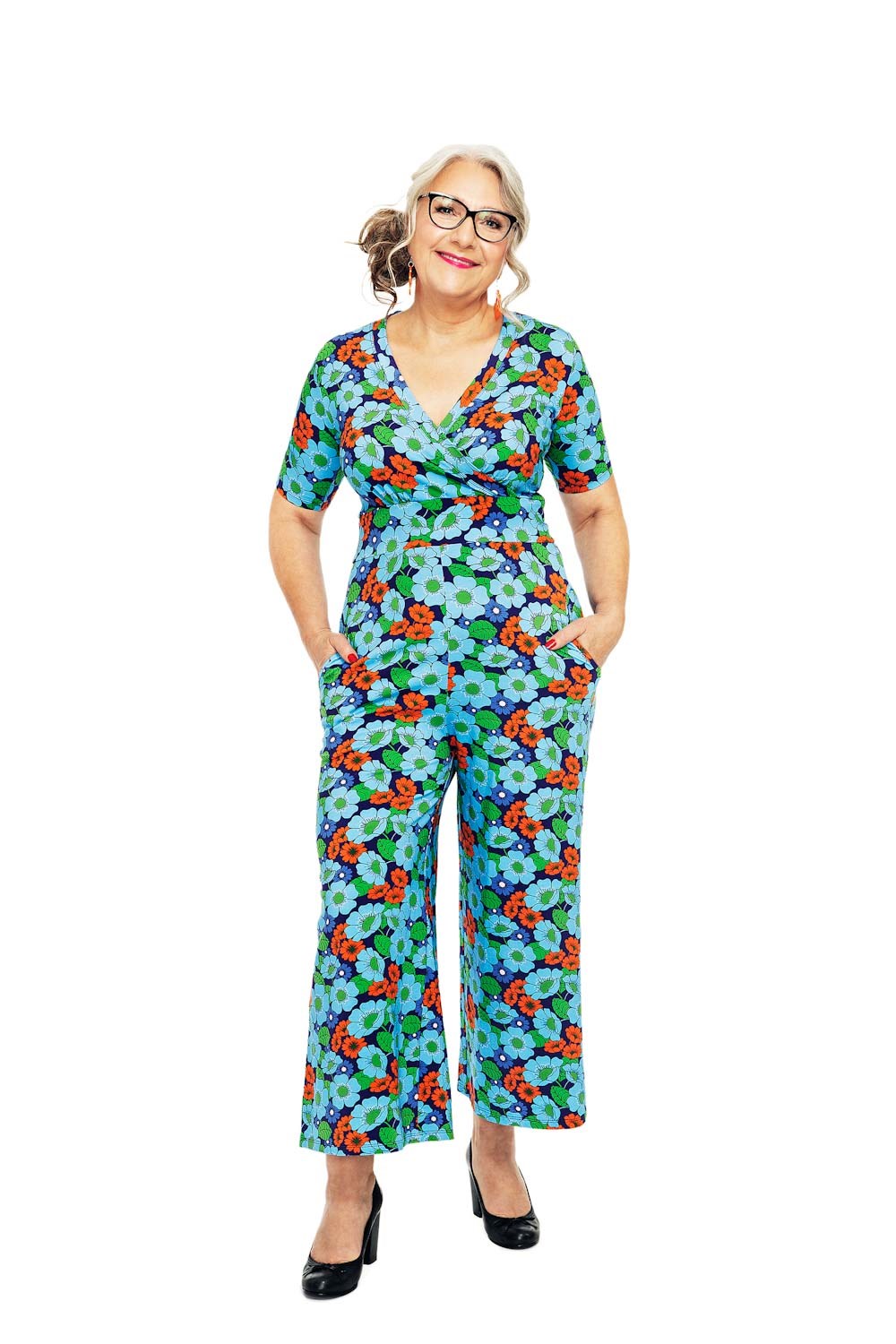 Britta jumpsuit Humlesurr Blå