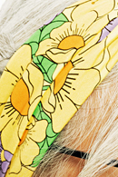 Hedda hairband Humlesurr Gul