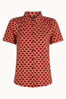 Maisie blouse True red