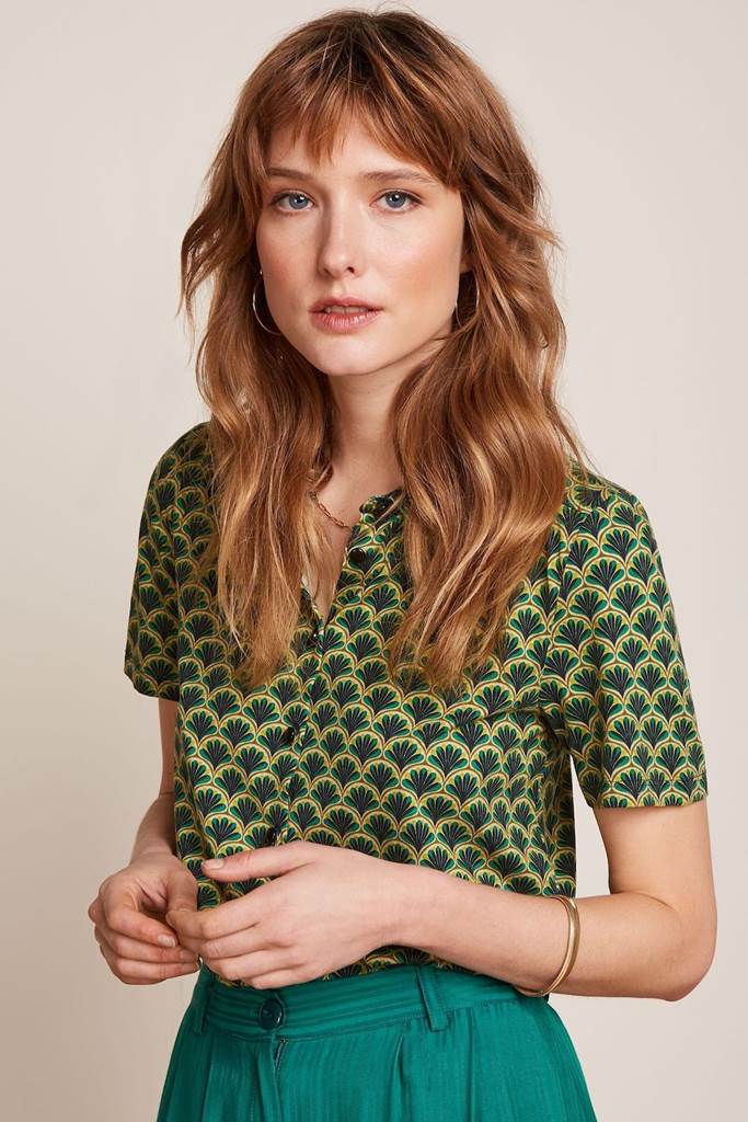Maisie blus Beacon blue