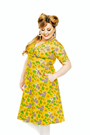 Vivi dress Humlesurr gul