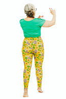 Lo leggings Humlesurr Gul