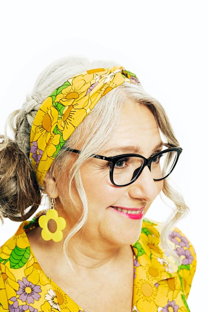Hedda hairband Humlesurr Gul