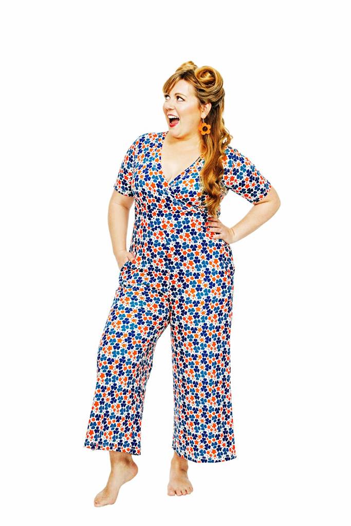 Britta jumpsuit Klöver Orange