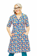 Monica dress Klöver Orange