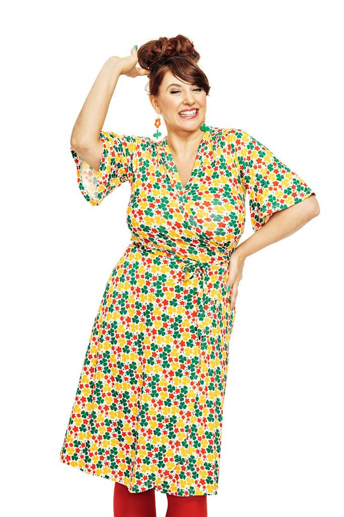 Josefine dress Klöver Gul