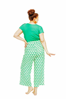 Molly trousers Spaljé Grön