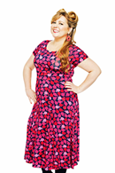 Hedvig dress Äppelpäppel Rosa