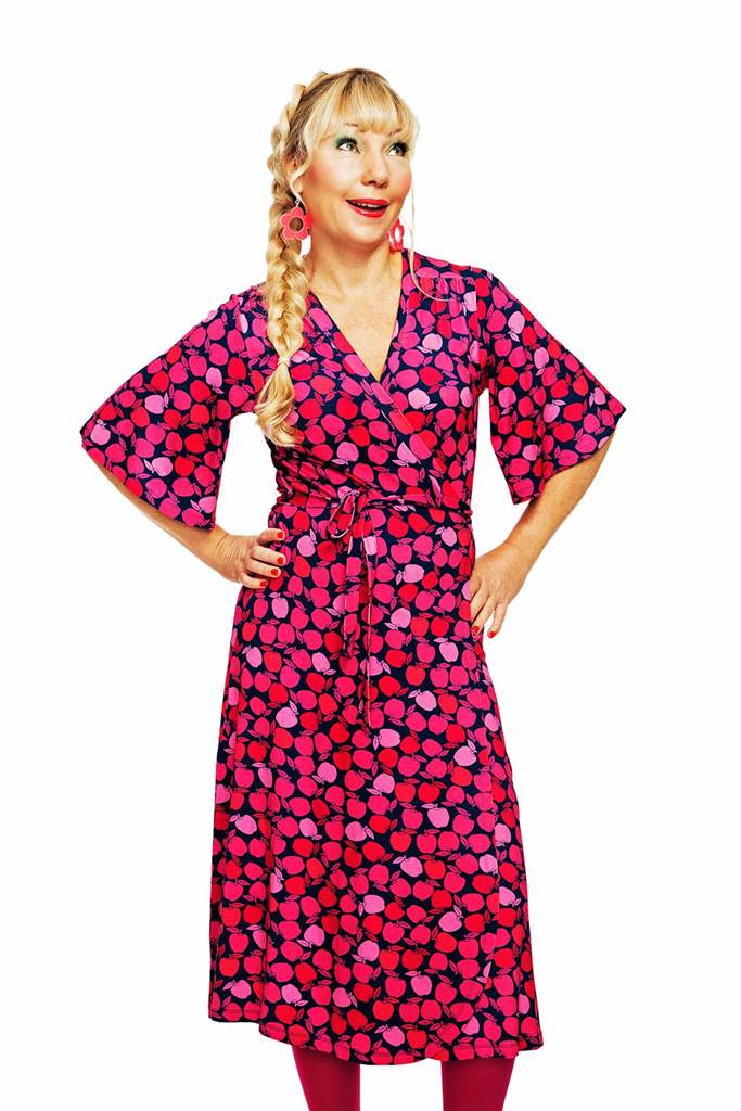 Josefine klänning Äppelpäppel Rosa
