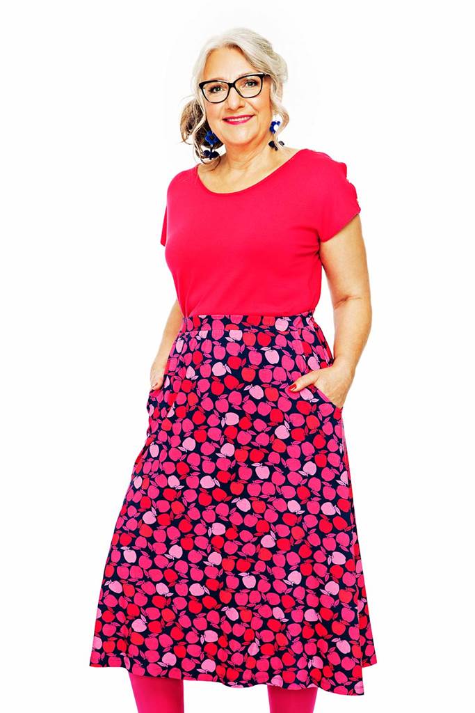 Lisa skirt Äppelpäppel Rosa