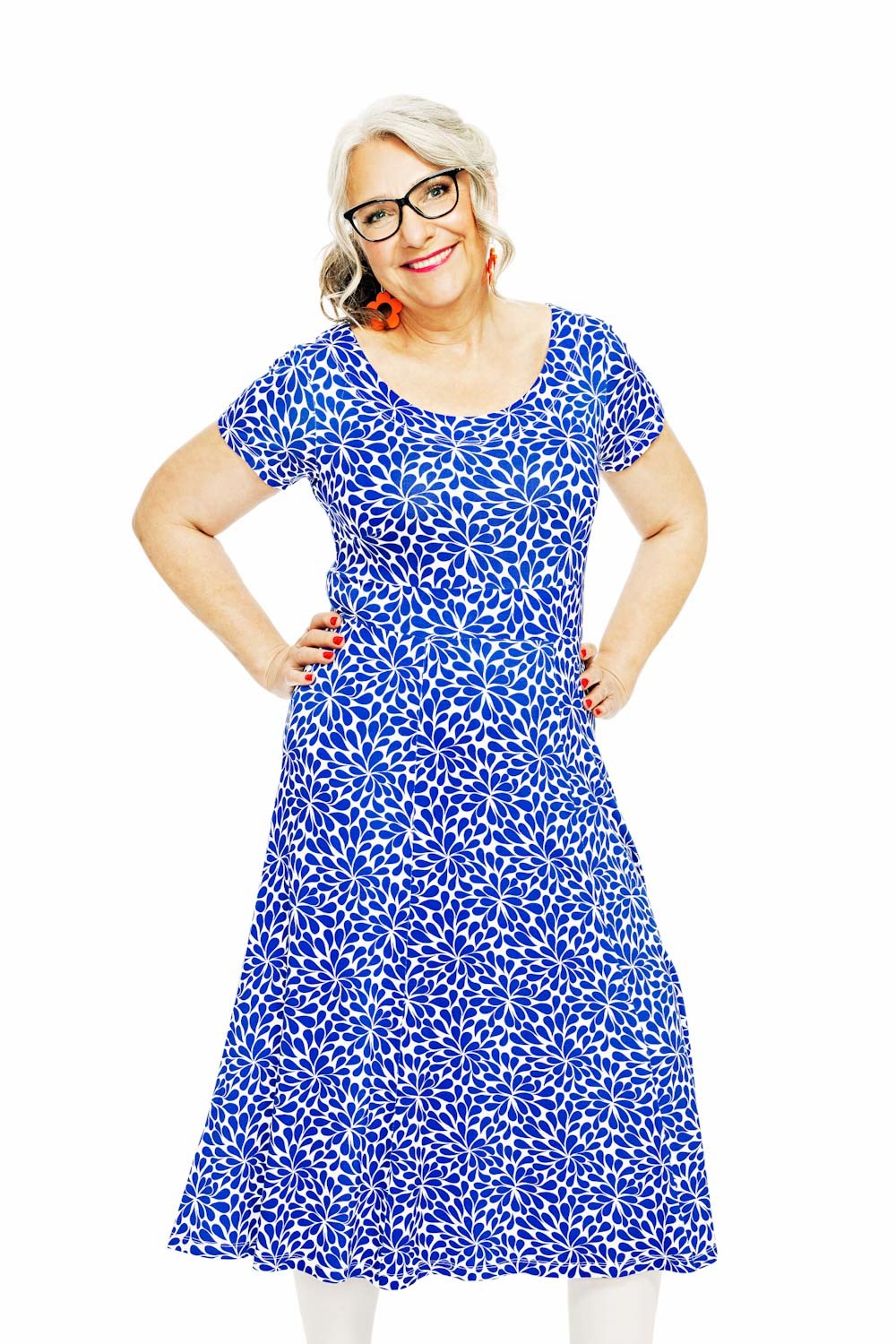 Hedvig dress Plurr Blå