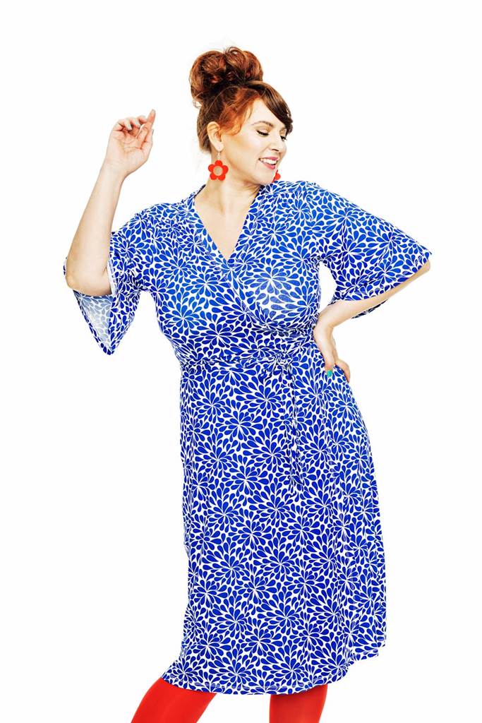 Josefine dress Plurr Blå