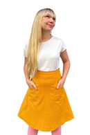 Sonja skirt Manchester Senap