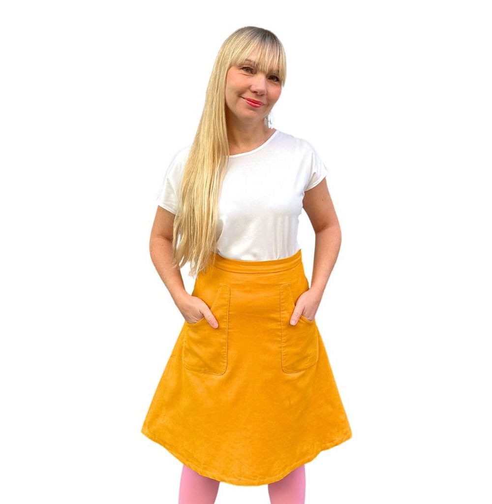 Sonja skirt Manchester Senap