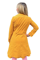 Berit coat Manchester Senap