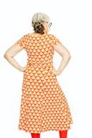 Hedvig dress Spaljé Orange