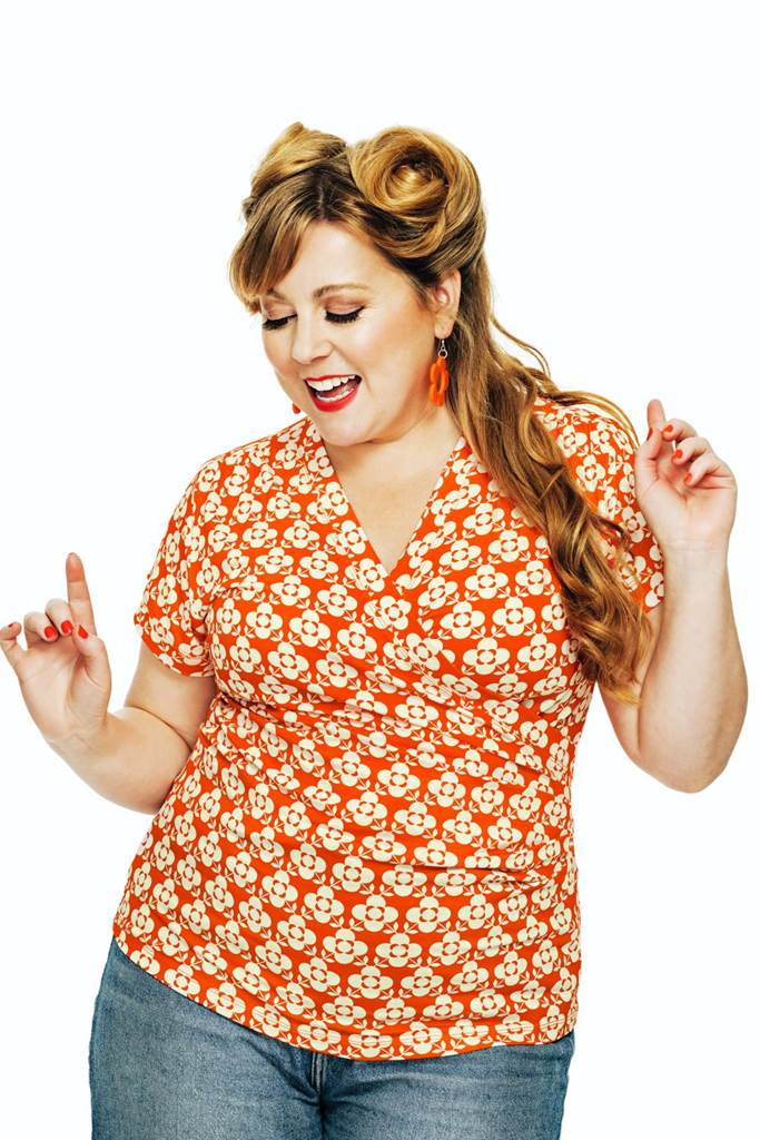 Jessica top Spaljé Orange