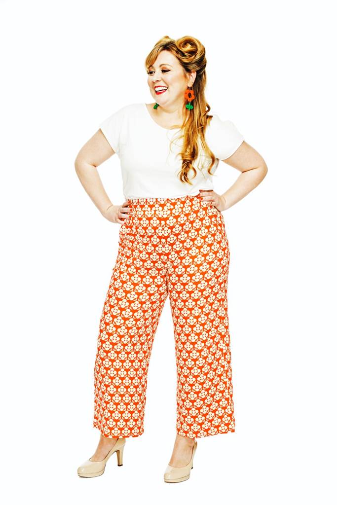 Molly trousers Spaljé Orange