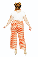 Molly byxor Spaljé Orange