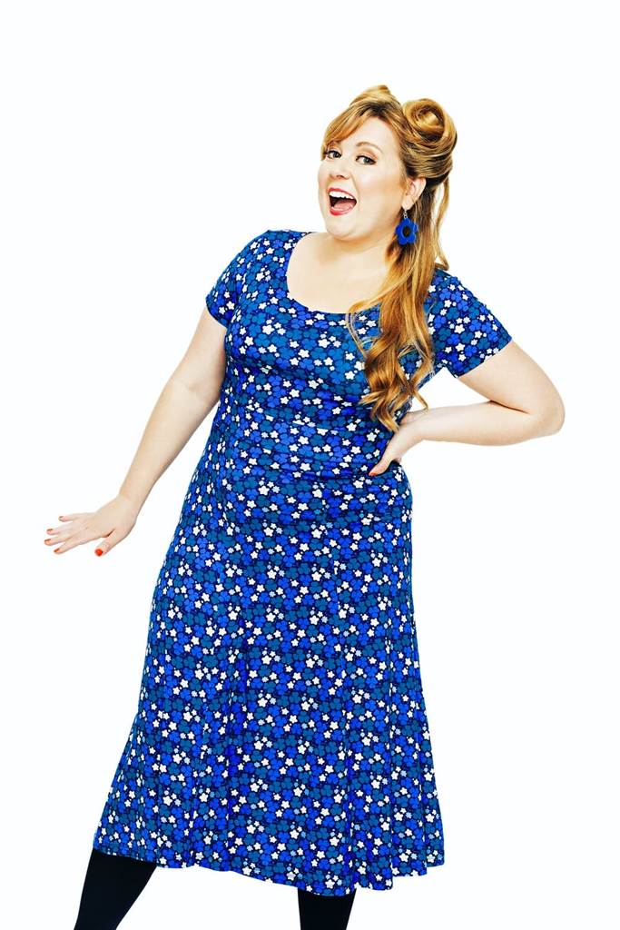 Hedvig dress Klöver Blå