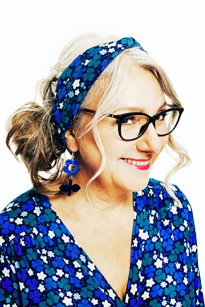 Hedda hårband Klöver Blå
