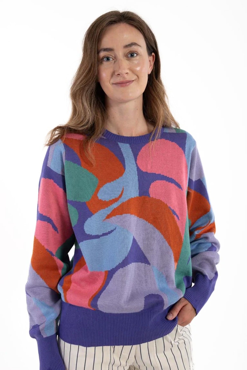 Danefox sweater purple trops