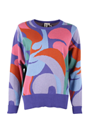 Danefox sweater purple trops