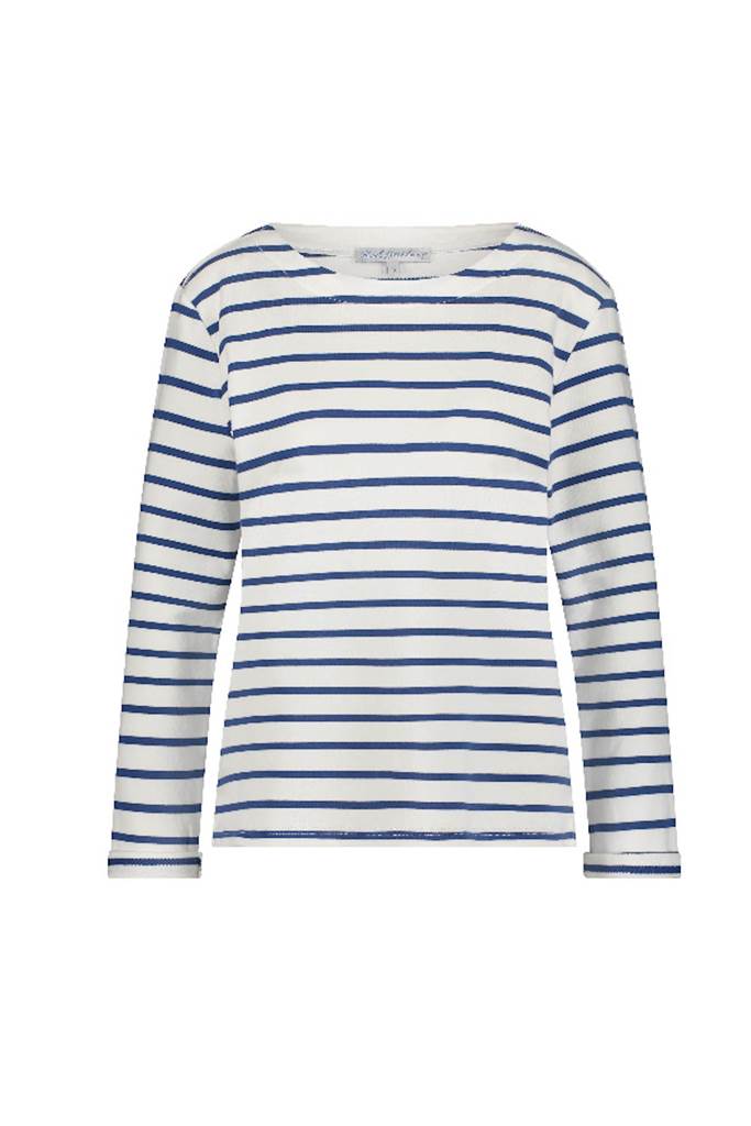 Terry sweater jeansblue