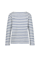 Terry tröja stripe jeansblue
