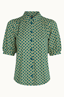 Carina blus Scale Kayaking green