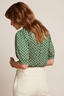 Carina blus Scale Kayaking green