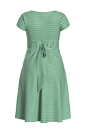 Hilda dress Randig Grön