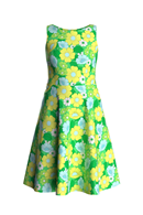 Saga dress Humlesurr Lime
