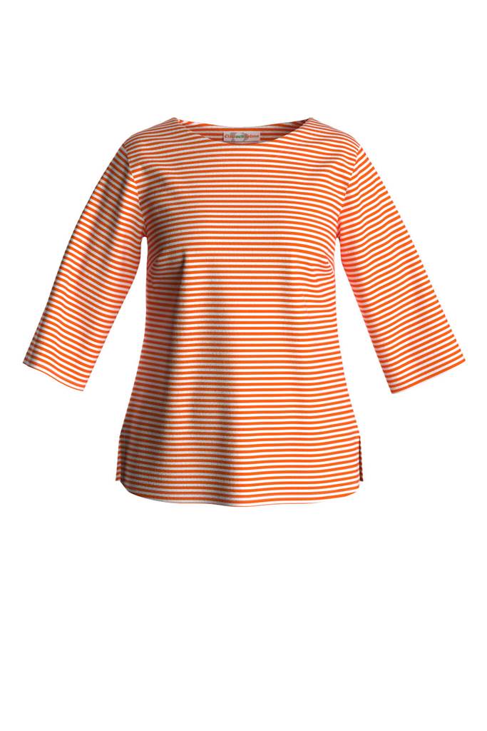 Vendela topp Randig Orange