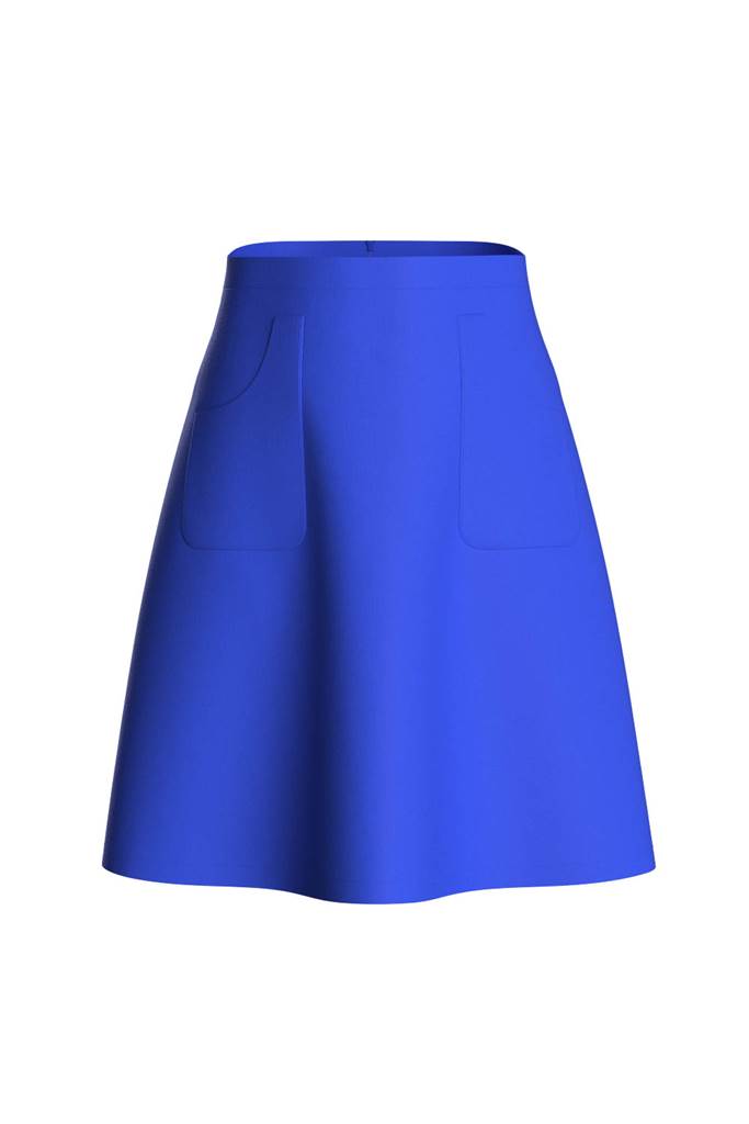 Sonja skirt Blåsippa