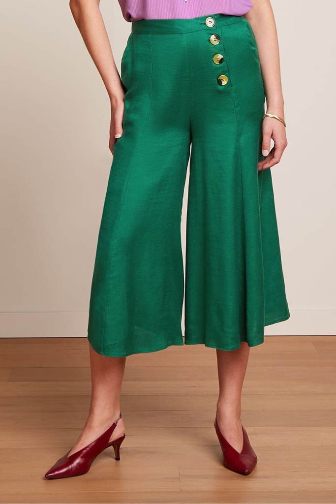 Dallas Culotte byxor Nile Green