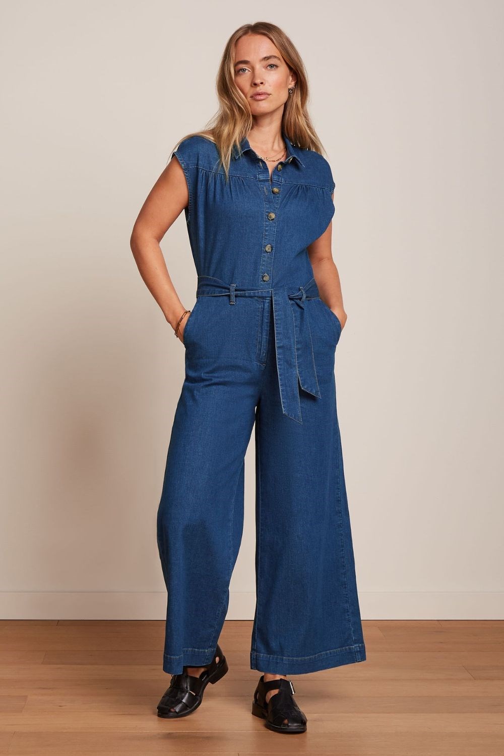 Amy jumpsuit denim blue