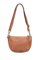 Azalea leather bag Cognac